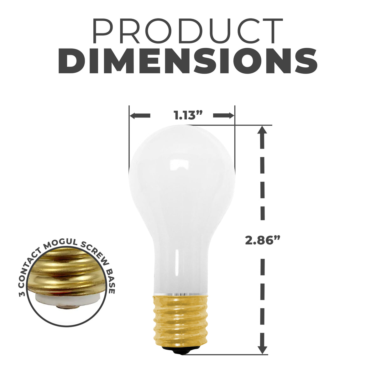 lumenivo Replacement for General Electric Lighting 41459 3WY 100/300 Mogul Base 3 Way Light Bulb