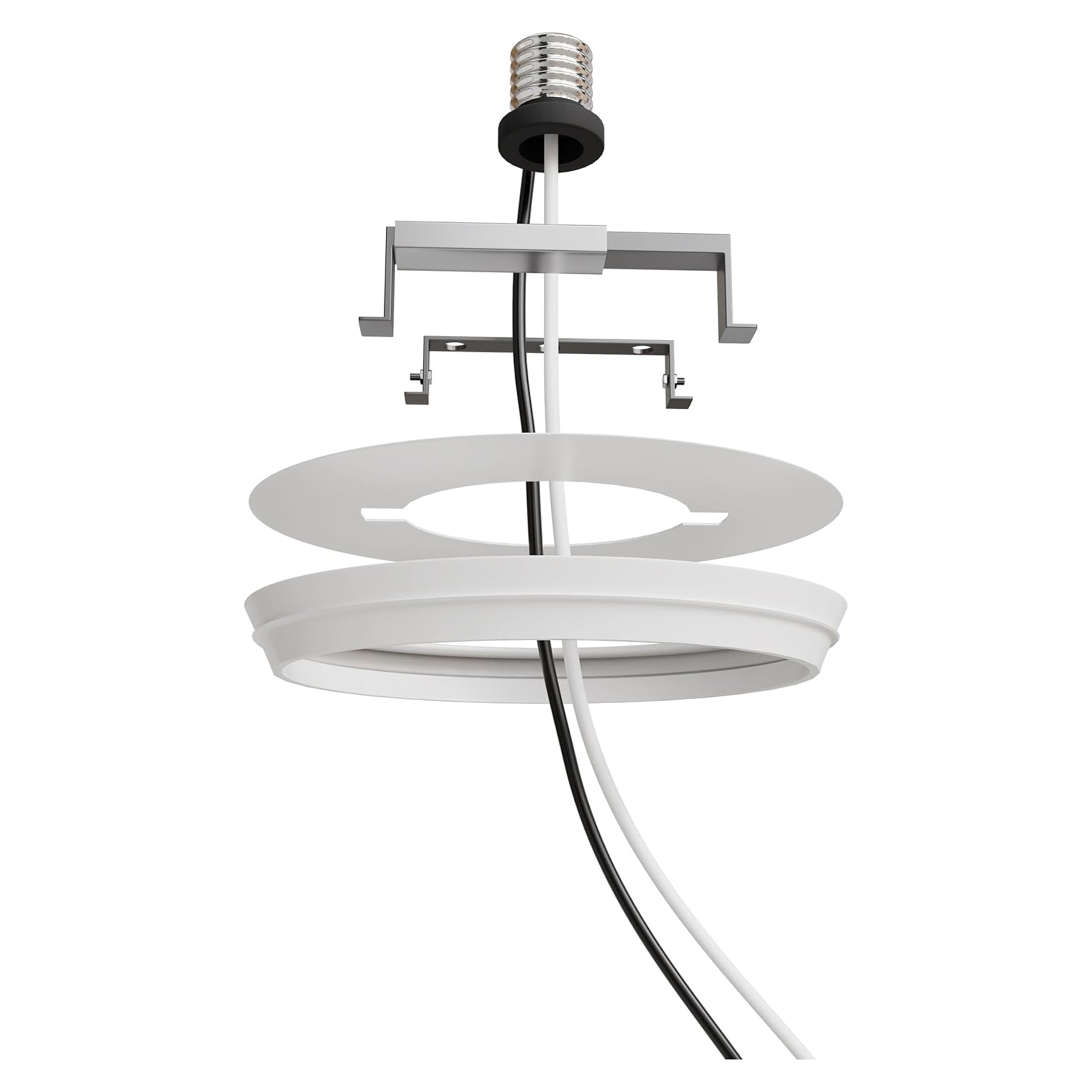 Westinghouse 0101100 Recessed Can Light Conversion Kit to Pendant Lights – Medium Base Converter Compatible with 4”-6” Recessed Can Lights