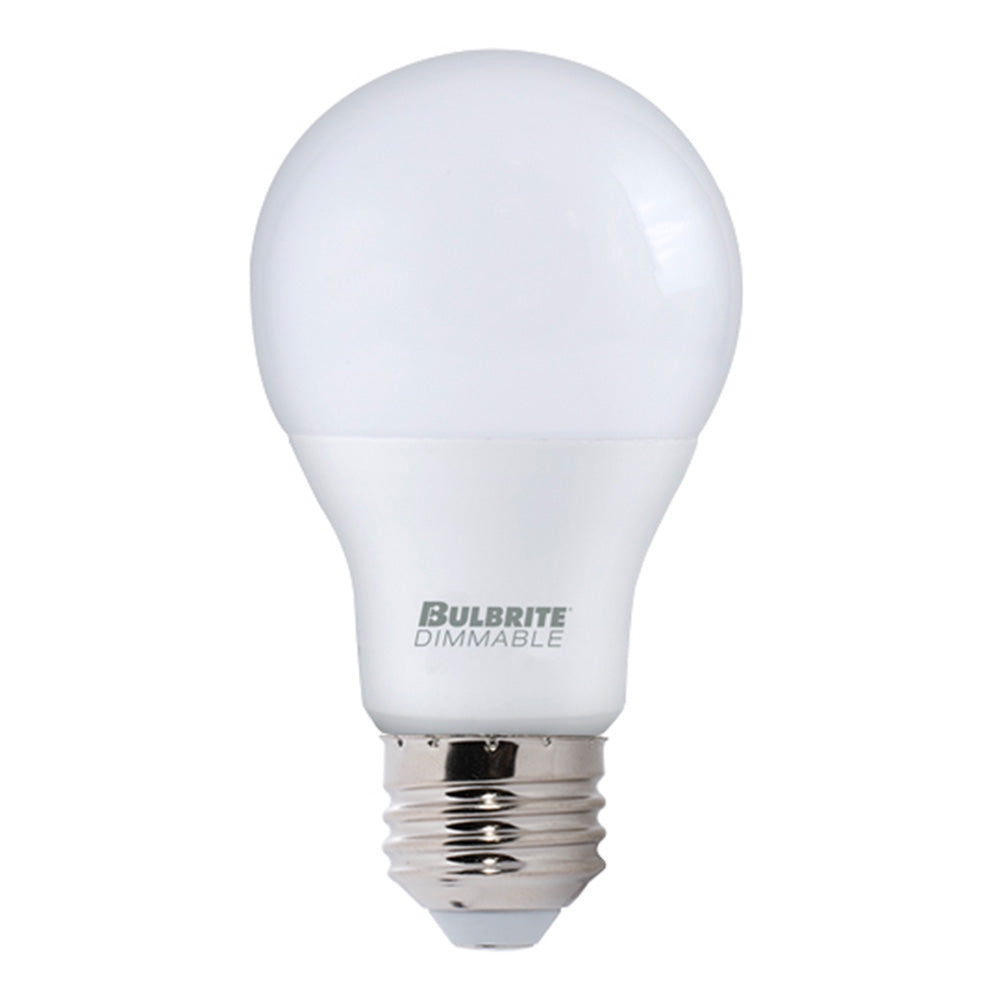 Bulbrite 774007 9 Watt A19 LED White Dimmable – Lightingnbeyond.com