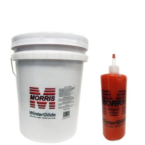 Morris Products 99944 5 Gallon Cold Weather Wire Pulling Lubricant Water Based Gel - Odorless and safe Water-Based Wire Pulling Lubricant.