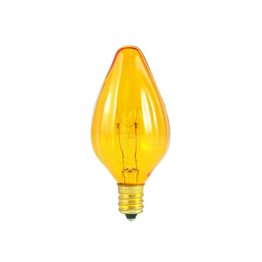 Bulbrite 420215 15 Watt F10 Incandescent Amber Fiesta