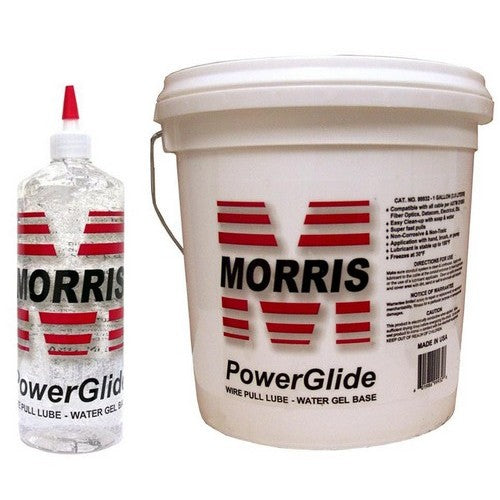 Morris Products 99930 Wire Pulling Lubricant Water Based Gel Quart - Odorless and safe Water-Based Wire Pulling Lubricant.