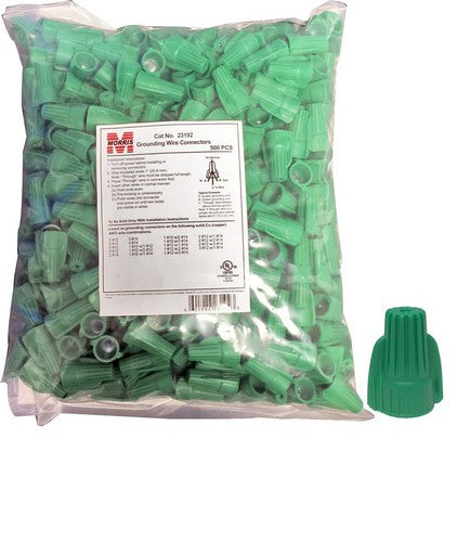 Morris Products 23192 Greenie Wing Connector Bulk (Pack of 500)