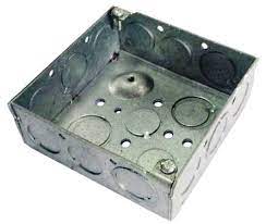 Square Metal Boxes & Covers 