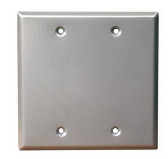 Two Gang Weatherproof Covers - Blank Cover
