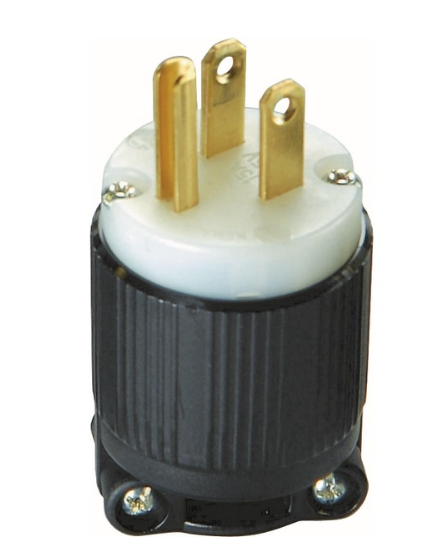 Straight Blade Plugs & Receptacles 2 Pole 3 Wire 