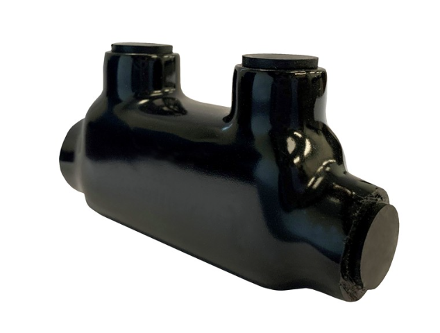 Black Insulated In-Line Splice 2 Set Screws 