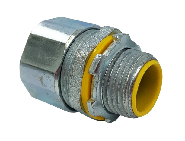 Malleable Liquid Tight Connectors - Straight - Insulated Throat 
