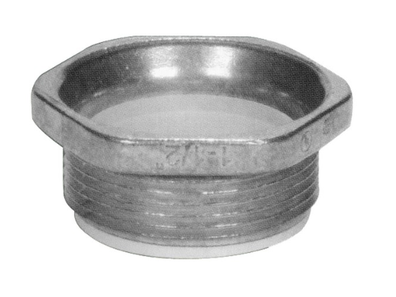 Rigid Nipples with Insulated Throat - Zinc Die Cast 