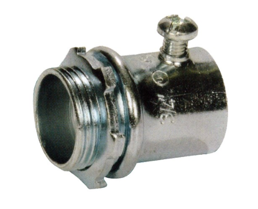 EMT Set Screw Connectors - Steel 
