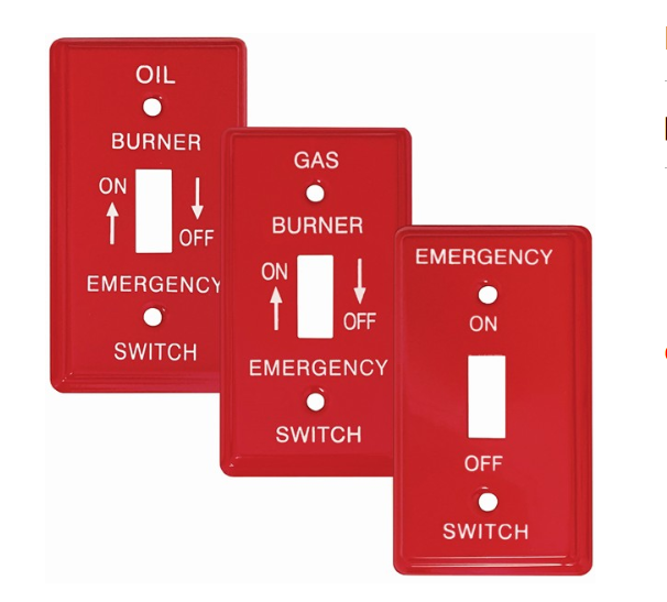 Emergency Metal Switch Plates Utility 