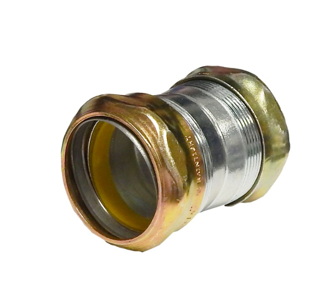 Steel EMT Rain Tight Compression Couplings 