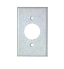 430 Stainless Steel Wall Plates 1 Gang Single Receptacle 