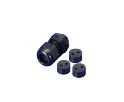 Nylon Cable Glands - Multi-Conductor - NPT Thread 2 Hole 