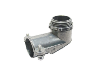 EMT to Flex Combination Coupling - Squeeze Type - Zinc Die Cast 