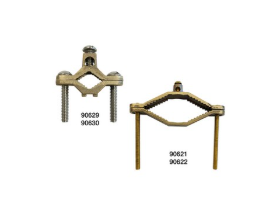 Copper Ground Pipe Clamps - Direct Burial 
