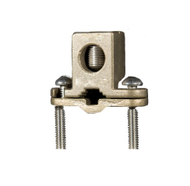 Copper Ground Clamps - Heavy Duty - Feed Through 