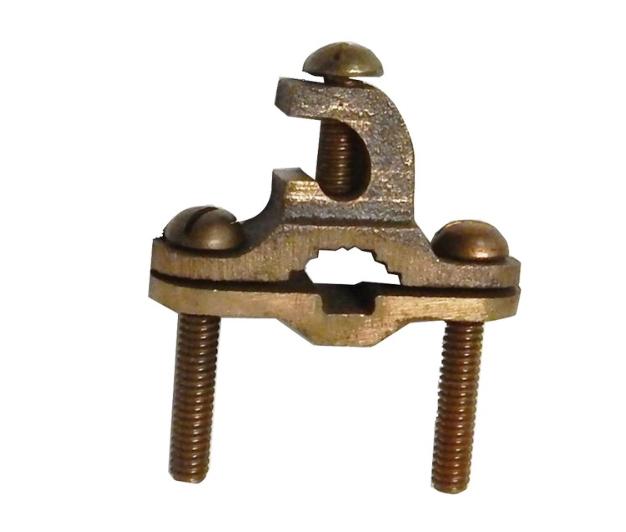 Copper Ground Clamp - Lay-In Direct Burial - Parallel 