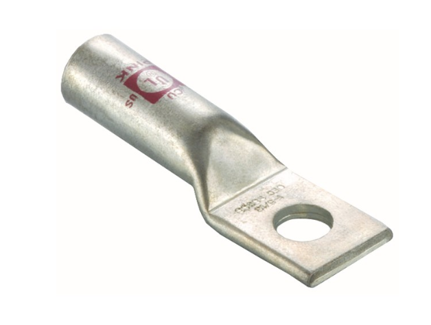 Copper Long Barrel 1 Hole Compression Lugs 1/0 - 1000 MCM 