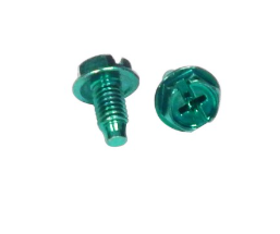 Green Grounding Screws 