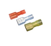 Nylon Fully Insulated Double Crimp Male Disconnects