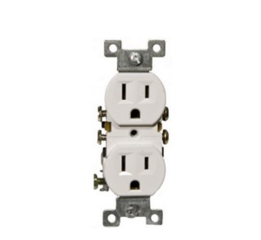 Commercial Duplex Receptacle 15A 125V 