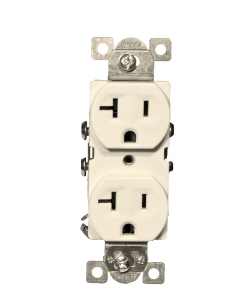 Commercial Duplex Receptacle 20A 125V 