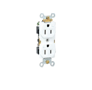 Residential Grade Tamper Resistant Duplex Receptacles 15A 125V 