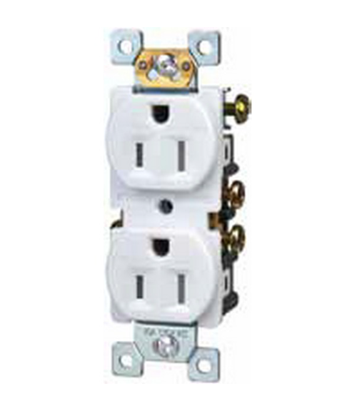 Commercial Grade Tamper Resistant Duplex Receptacles 20A 125V 
