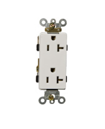 Industrial Grade Decorative Duplex Receptacle 