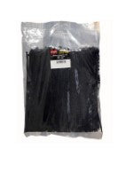 Ultraviolet Black Nylon Cable Ties - Bulk Pack
