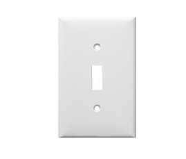 Lexan Wall Plates 1 Gang Midsize Toggle Switch 
