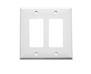 Lexan Wall Plates 2 Gang Midsize Decorative/GFCI 