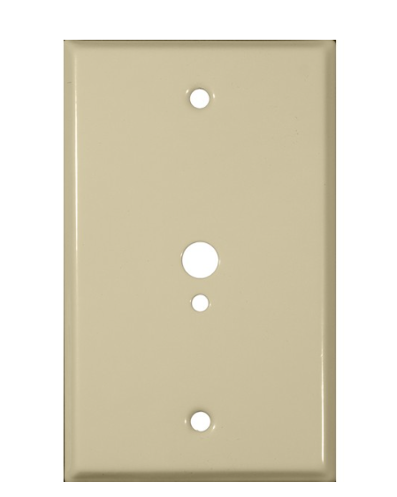 Painted Steel Wall Plates 1 Gang 1 Phone 1 Cable 