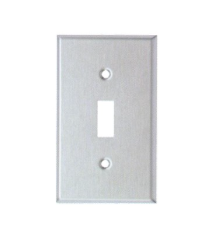 304 Stainless Steel Oversize Wall Plates 1 Gang Toggle Switch 