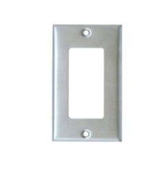 304 Stainless Steel Oversize Wall Plates 1 Gang Decorative/GFCI 