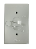 One Gang Weatherproof Covers - 1 Toggle Switch Cover