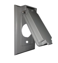 One Gang Weatherproof Covers - Vertical Single Receptacle