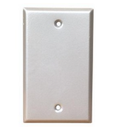 One Gang Weatherproof Covers - Vertical Blank