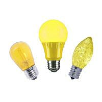 Yellow Colored Bulbs 