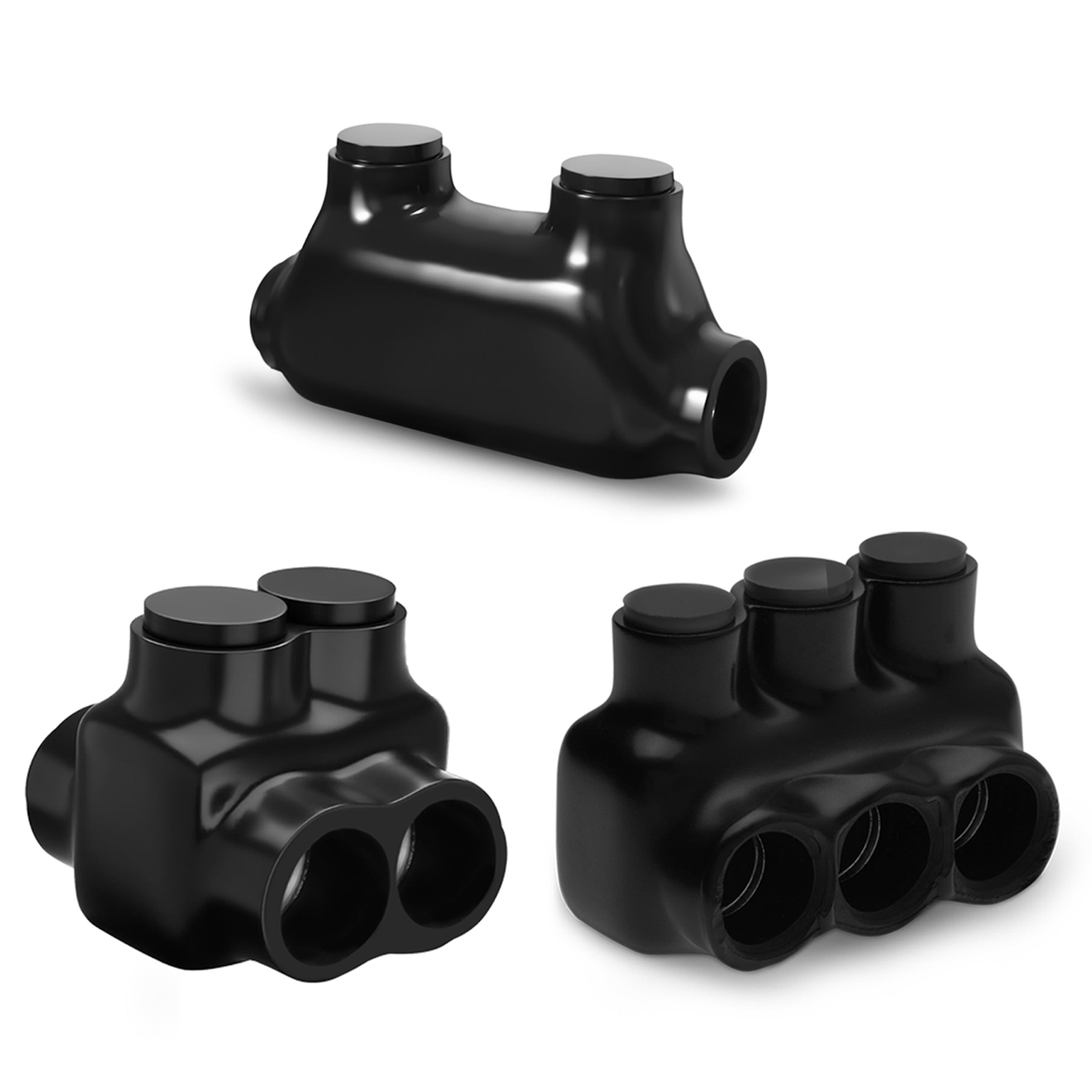 Black Insulated Connector 