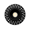 Lotus LED Lights LED-1-S7W-5CCT-1R-TRIMLESS-BK-24D 2" Recessed LED 7W 5CCT 480 lm 120V Trimless Round Black 24° Light Beam