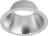 Lotus LED Lights LED-2-S8W2-30K-2RRDM-2RTBN-60D 2 inch Recessed Downlight 8W LED 3000K 600 lm - 60Â° Beam Angle - Diamond Reflector - Round Brushed Nickel Trim - Type IC Damp Air-Tight T24 CRI 90+