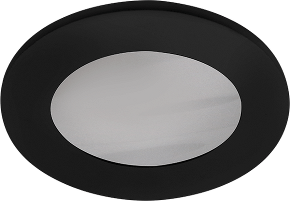 Lotus LED Lights LED-2-S15W-5CCT-2RRWH-2RST-BK-60D 2 inch Recessed Downlight 15W LED 5CCT 1000 lm - 60° Beam Angle - White Reflector - Round Shower Trim - Black - Type IC Damp Air-Tight T24 CRI 90+