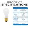 GE 41459 - PS 3-Way Light Bulb - 100/200/300-Watt - Mogul Base
