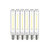 Sunlite 41072-SU - T6.5 - LED - 2W - E17 Base - 2700K - 139MM - Clear - 6 Pack