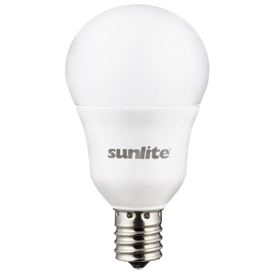 Sunlite 41409-SU - LED Bulb - A15 - 6W - 120V - Dimmable - E17 Base - Frosted - 3000K - (6-Pack)