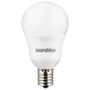Sunlite 41409-SU - LED Bulb - A15 - 6W - 120V - Dimmable - E17 Base - Frosted - 3000K - (6-Pack)