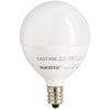 SUNLITE 41887-SU - LED - G16.5 - 5W -E12 Base - 4000K - Dimmable - Frosted - 6 Pack