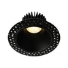Lotus LED Lights LD4R-5CCT-HO-4R-BR-IT-15D 4 inch Round Trimless  Deep Regressed LED Downlight High Output 18W 5CCT 27-30-35-40-50K - 15 Deg. Beam Angle - Black Reflector Invisible Trim